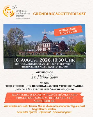 Einladung zu Gründungsgottesdienst