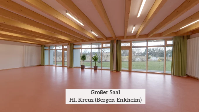 Großer Saal - Hl. Kreuz (Bergen-Enkheim)