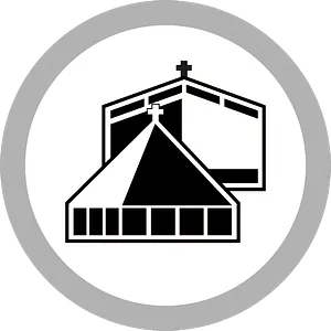 Logo Heilig Kreuz mit Rand
