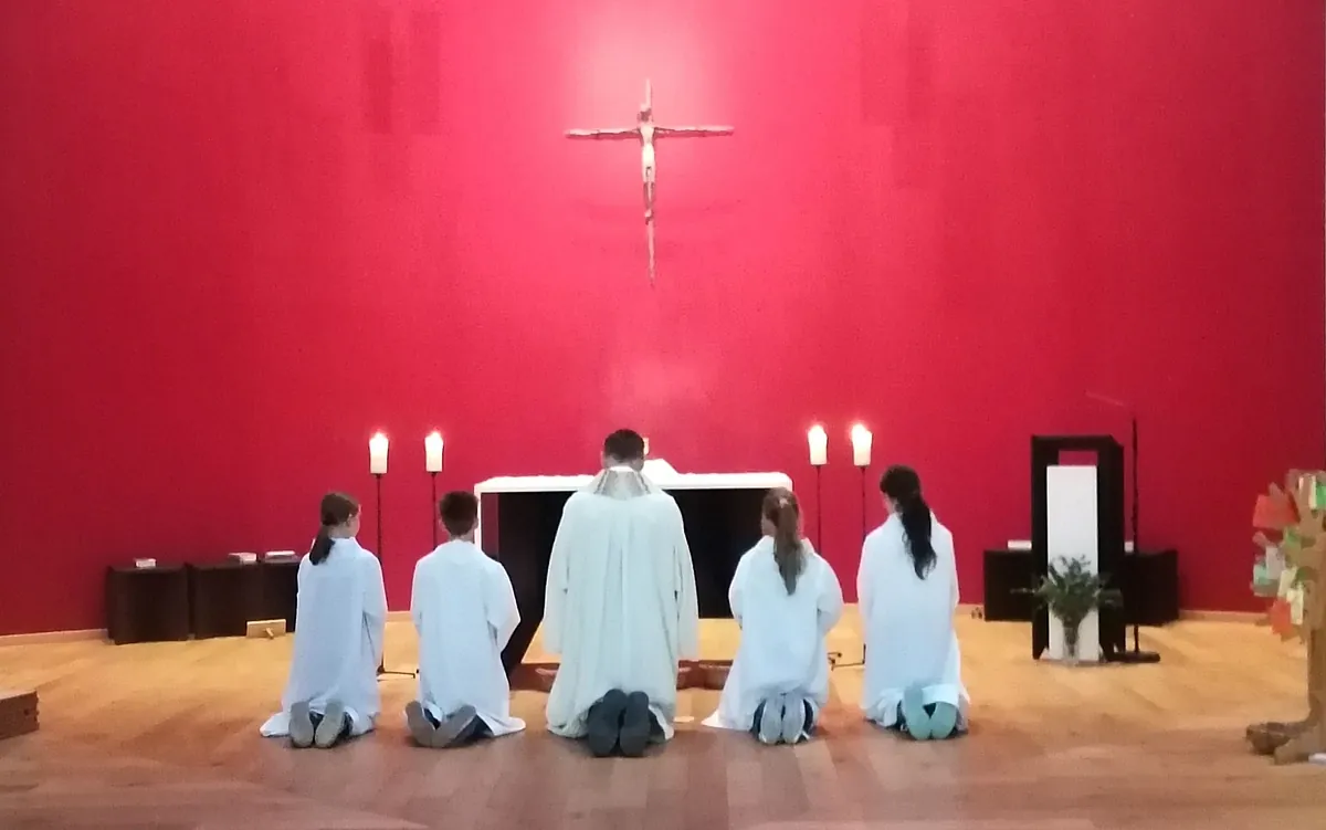 Messidiener in Hl. Kreuz
