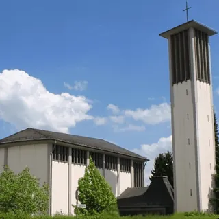 Kirchgebäude Maria Königin in Maintal